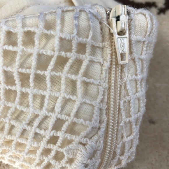 Astr  Ivory Crochet Lace Fringe Straight Skirt - Picture 5 of 6